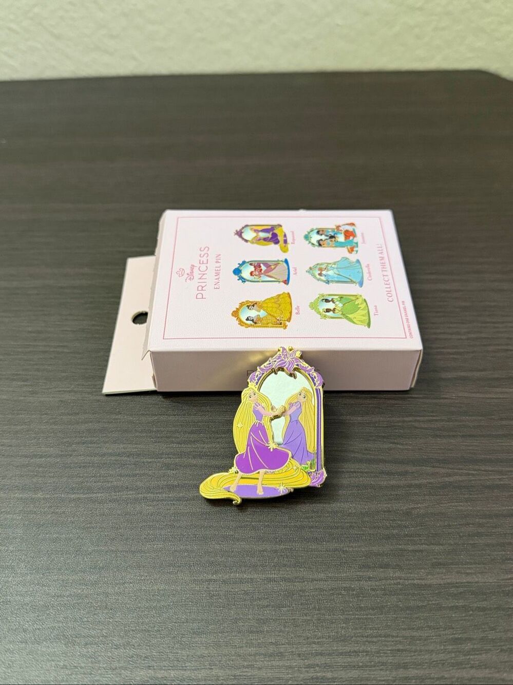 Disney Princess Mirror Character Portrait Blind Box Enamel Pin - Rapunzel